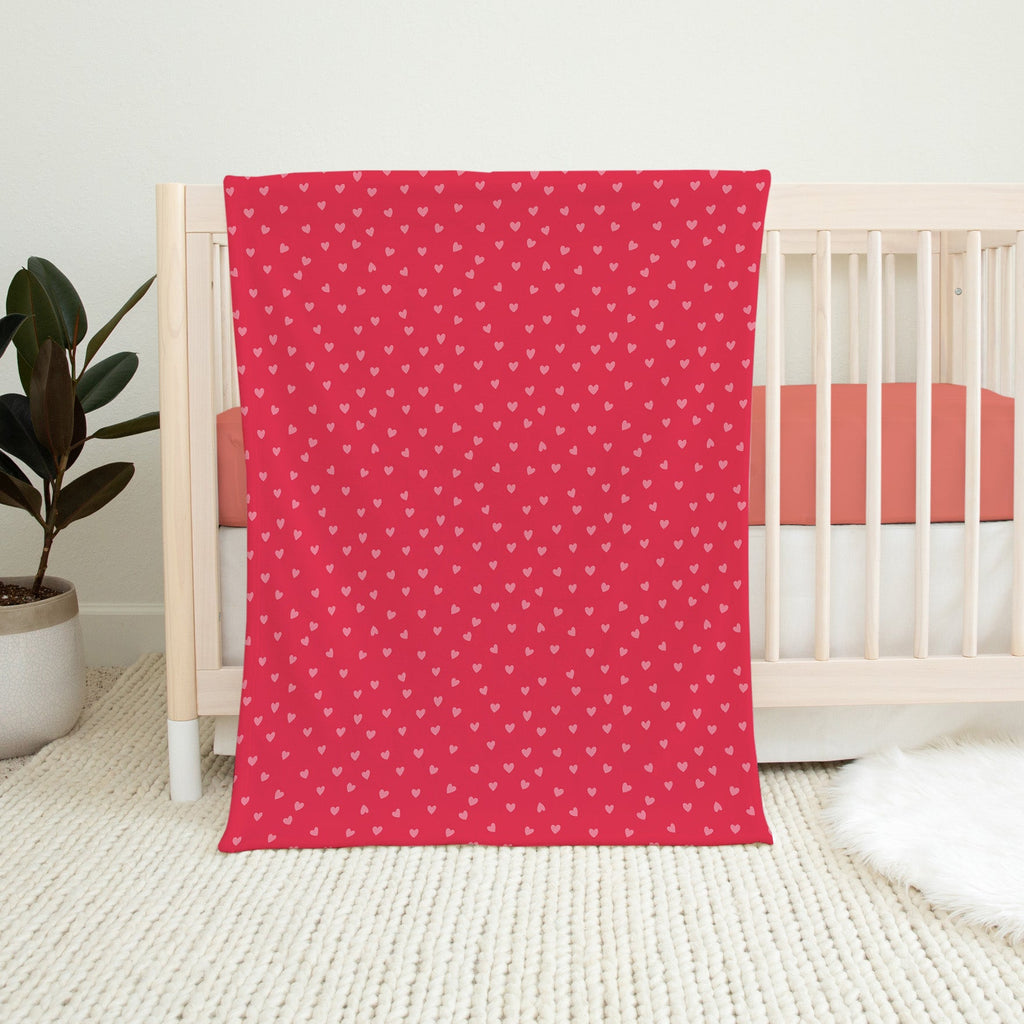 Personalised All Over Name Baby Blanket - Cherries - Blankids