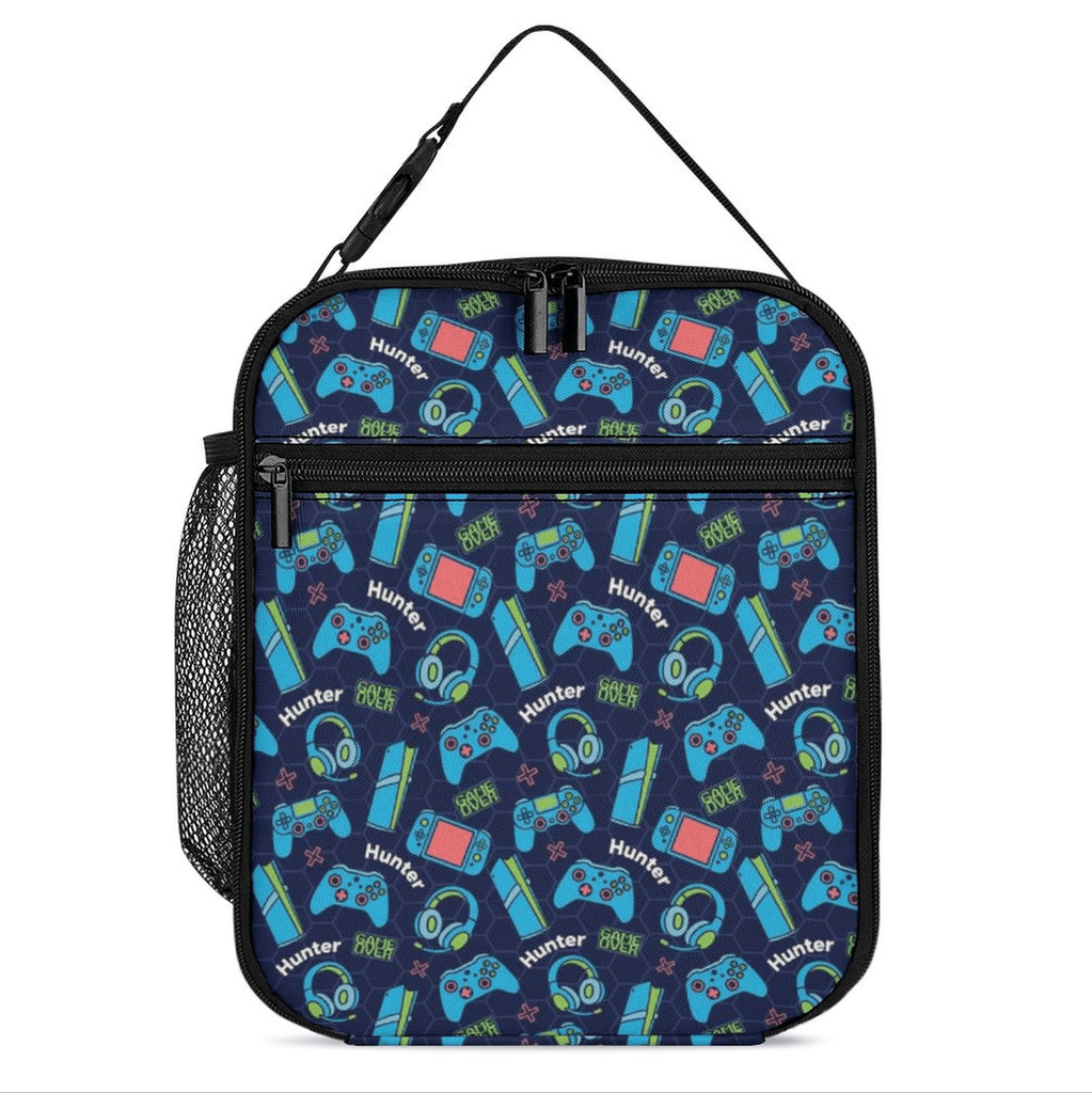 Personalised All Over Name Kids Insulated Lunch Bag - Blankids