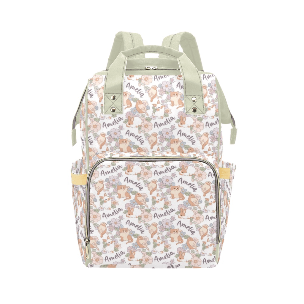 Personalised All Over Name Nappy Bag - Blankids