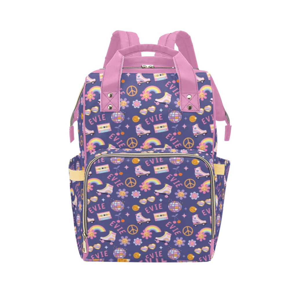 Personalised All Over Name Nappy Bag - Blankids