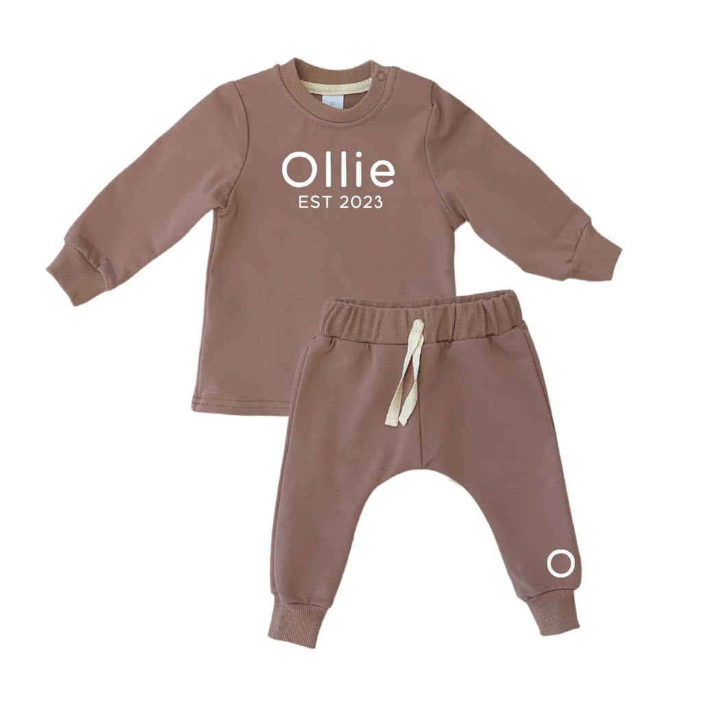 Tracksuit Personalised Loungewear Baby Sale Baby Personalised