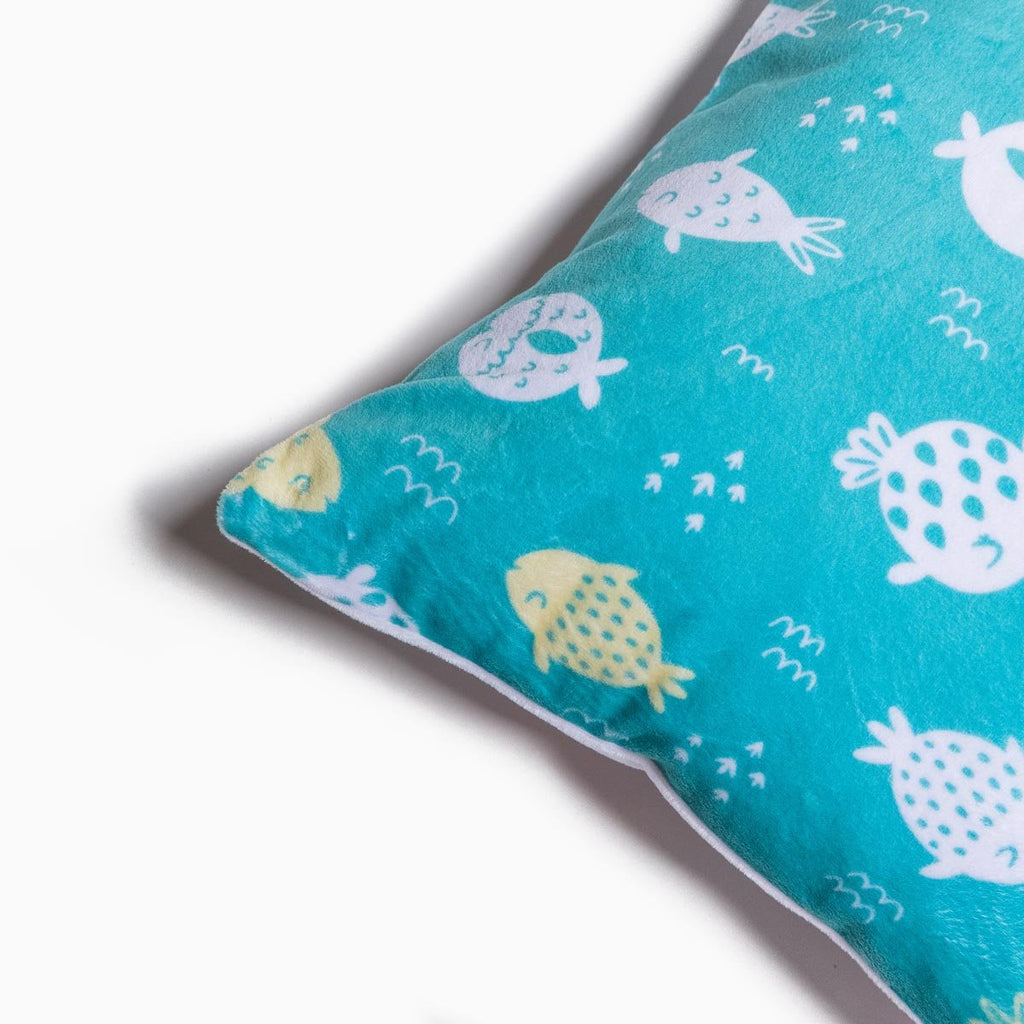 Personalised Name Throw Cushion - Under the Sea - Blankids